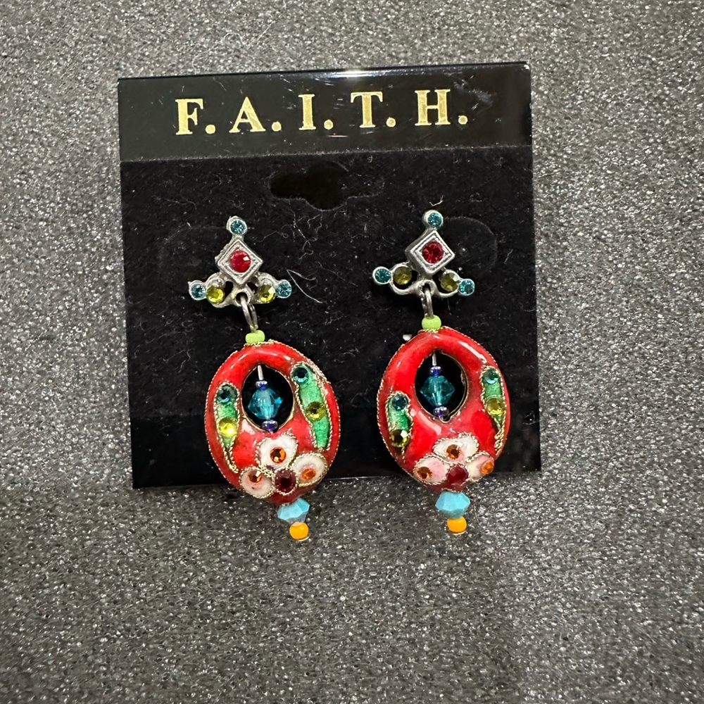 F.A.I.T.H. Earrings